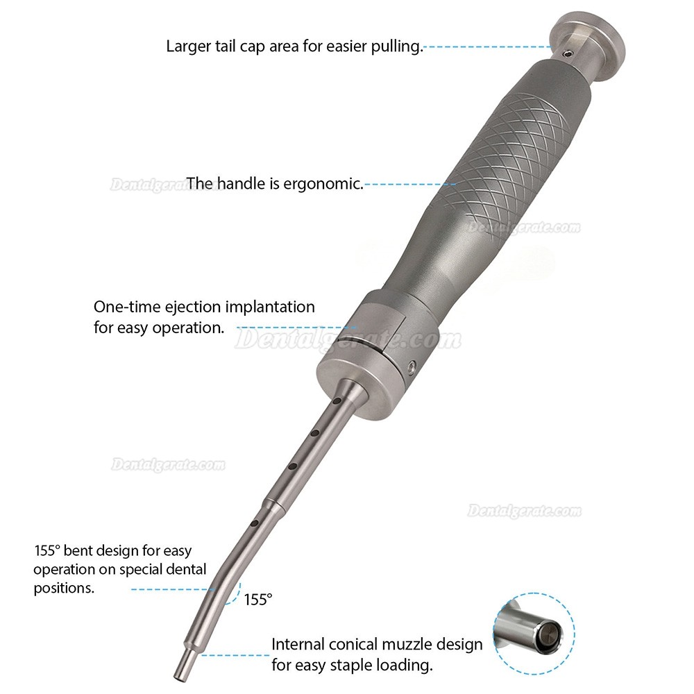SEGMA Automatisches Mini-Membranfixationssystem, 30 St&uuml;ck Knochenstifte 3mm / 4mm f&uuml;r FGG & GBR